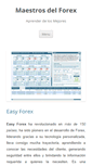 Mobile Screenshot of maestrosdelforex.com
